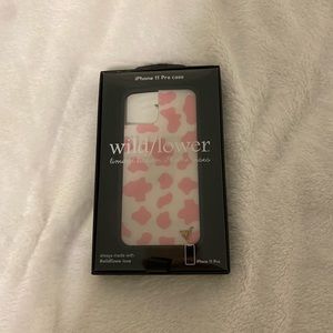 Pink cow print iPhone 11 Pro case